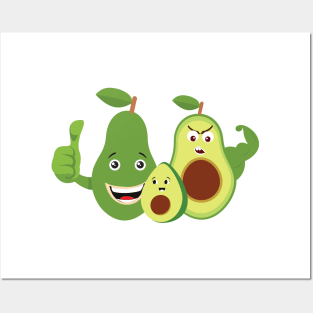 Avocado - Funny Avocado Design Posters and Art